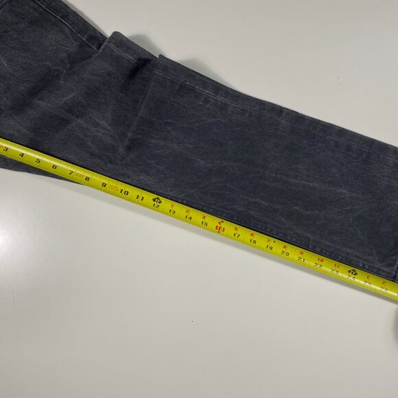 Cult of Individuality Hagen Relaxed Gray Selvedge Denim Jeans mens size 31x27 - Picture 10 of 12